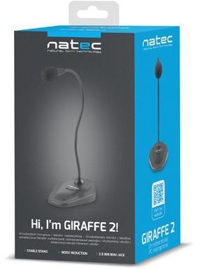 MIKROFON NATEC GIRAFFE 2 BLACK