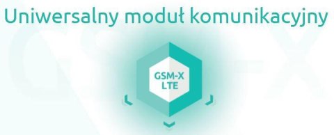 Moduł komunikacyjny SATEL GSM-X LTE (w zestawie z obudową i anteną)