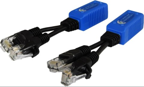 PULSAR P-POE2 Splitter 2xRJ45 (wtyk) - 1xRJ45 (gniazdo)