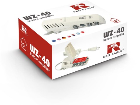 Wzmacniacz DVB-T/T2 WZ-40 RED EAGLE