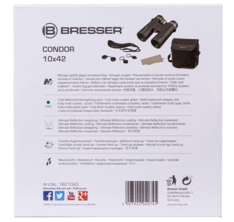 Lornetka Bresser Condor UR 10x42