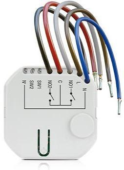 BEZPRZEWODOWY DOPUSZKOWY DWUKANAŁOWY STEROWNIK 230V AC SATEL ASW-210