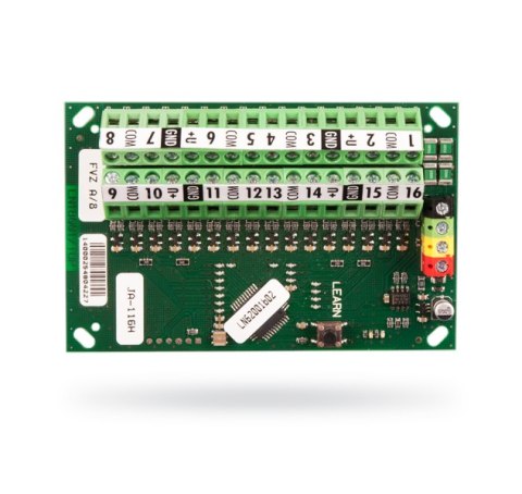 JA-116H Ekspander 16 wejść dla czujek analogowych JA-116H Ekspander 16 wejść dla czujek analogowych