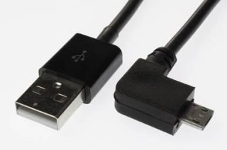 Kabel USB micro USB kątowy do smartfona, tableta 3 lata GW