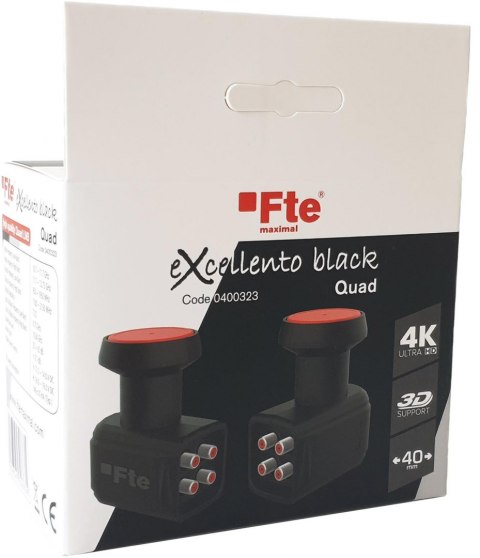 Konwerter Quad FTE eXcellento Black LTEv 0,1 dB