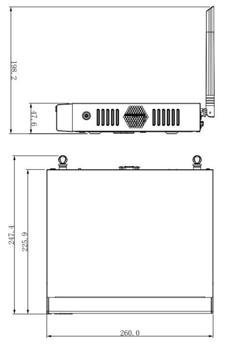 REJESTRATOR IP DAHUA NVR2104HS-W-4KS2