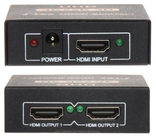 ROZGAŁĘŹNIK HDMI-SP-1/2KF 1xWEJŚCIE NA 2XWYJŚCIA