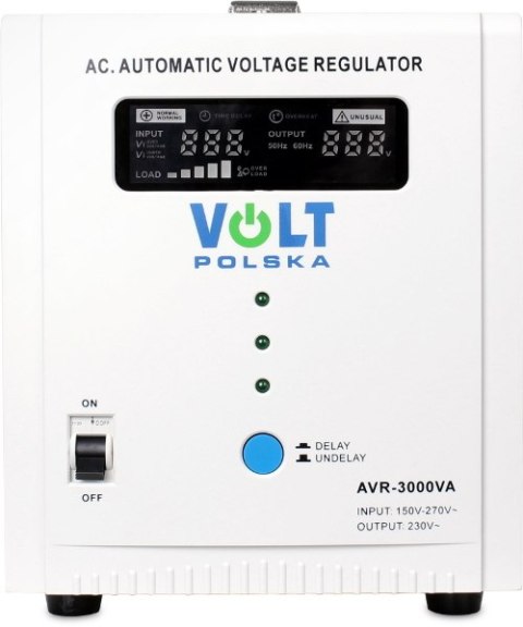 STABILIZATOR NAPIĘCIA VOLT POLSKA AVR 3000