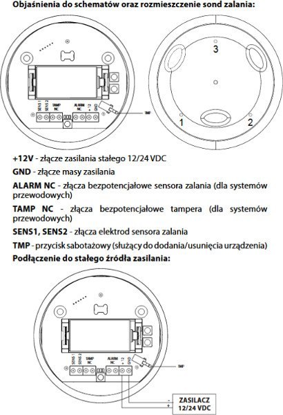 FIBARO flood sensor (czujnik zalania) FGFS-101