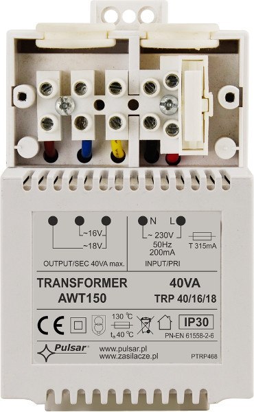 TRANSFORMATOR Pulsar AWT150 TRP 40V/16A/18A