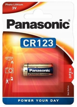 Bateria PANASONIC CR123A (blister 1 szt.)