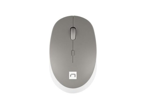 Mysz bezprzewodowa Natec Harrier 2 bluetooth 5.1 1600 DPI biało-szara