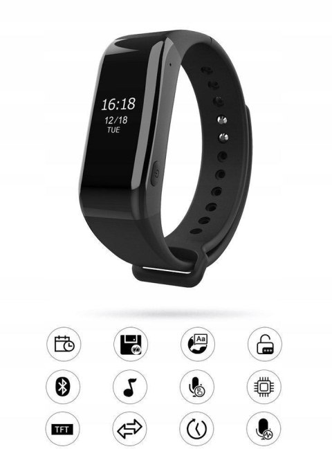 DYKTAFON SMARTBAND DETEKCJA PODSŁUCH 16GB 1536kbps WR-50A