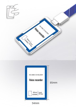 MINI DYKTAFON SZPIEGOWSKI SPY USB DETEKCJA 32GB K3