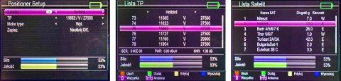 Miernik satelitarny Spacetronik S-22 DVB-S2/S2X IPTV M3U H.265