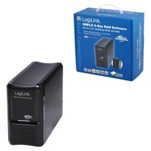 Obudowa USB3.0 2xHDD 3.5" RAID, SATA 3 LogiLink