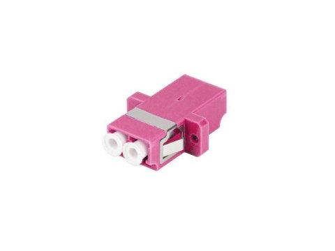 Adapter światłowodowy Lanberg MM LC/UPC DUPLEX OM4