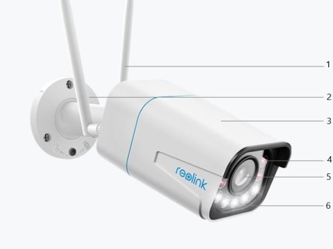 Kamera IP Reolink RLC-511WA 5MP zoom wifi 2,4 i 5Ghz