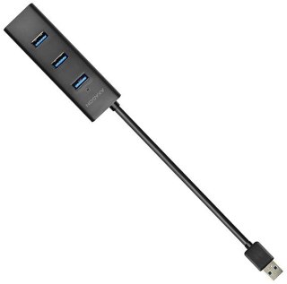 AXAGON 4-portowy HUB USB 3.0 z funkcją BC1.2