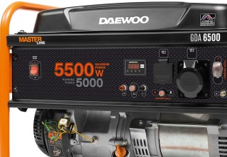 AGREGAT PRĄDOTWÓRCZY DAEWOO GDA 6500E 5.0kW