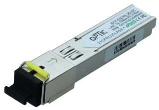 MODUŁ SFP WDM 1.25Gbps, SC SM, 16dB (20km) TX1550/RX1310