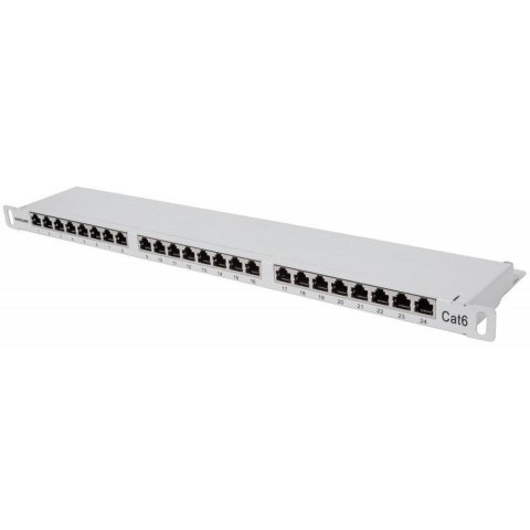 Patch panel Intellinet 24-portowy, FTP Cat.6