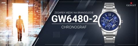 Zegarek Męski GIEWONT GW6480-2 Chronograf