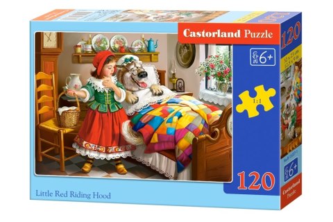 CASTORLAND Puzzle 120el. Little Red Riding Hood - Czerwony Kapturek