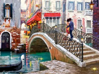 CASTORLAND Puzzle 2000el. Venice Bridge - Wenecki Most