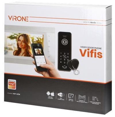 WIDEODOMOFON WI-FI VIRONE VDP-61FHDZD/W