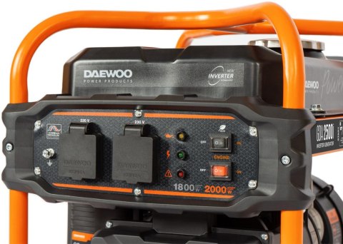 ZESTAW AGREGAT PRĄDOTWÓRCZY INWERTOROWY DAEWOO GDA 2500i 1.8kW + GENERATOR OIL SAE 10W-30 DWO 600