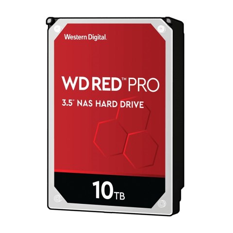 Dysk HDD WD Red Pro WD102KFBX (10 TB ; 3.5"; 256 MB; 7200 obr/min)