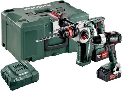 Metabo Combo Set BS 18 LT BL + KHS 18 LTX BL 24 Quick