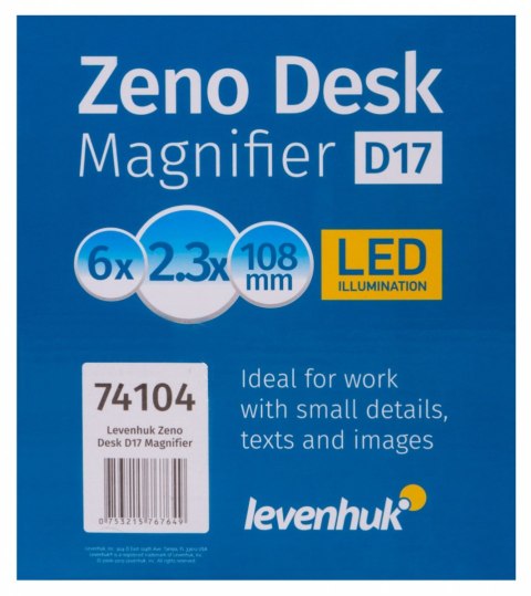 Lupa Levenhuk Zeno Desk D17