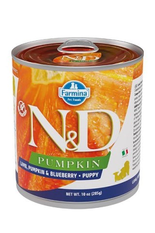 FARMINA N&D DOG LAMB&PUMPKIN&BLUEBERRY PUPPY 285g