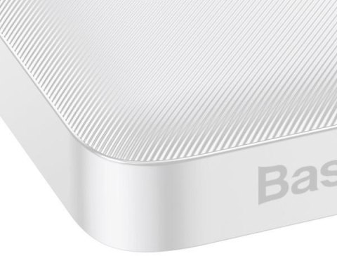 Baseus Bipow Digital Display | Power Bank 10000mAh Biały