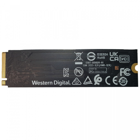 Dysk SSD WD Black SN770 2TB M.2 2280 PCIe NVMe (5150/4850 MB/s) WDS200T3X0E + ACRONIS TRUE IMAGE