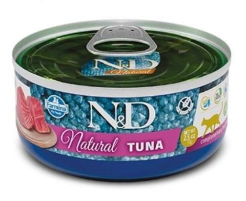 FARMINA N&D CAT NATURAL TUNA 70g