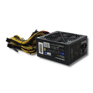 Qoltec Zasilacz ATX 1250W | 80 Plus Gold | Gaming Miner