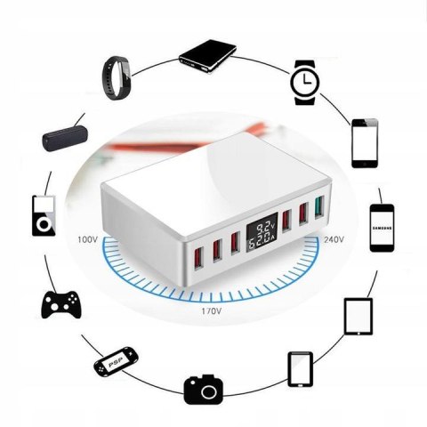 Ładowarka sieciowa WLX-T9+ USB uniwersalna 3000 mA