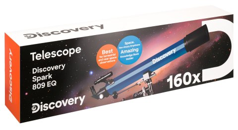 (BG) Teleskop Discovery Spark 809 EQ z książką