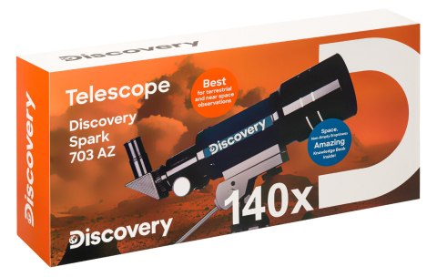 (CZ) Teleskop Discovery Spark 703 AZ z książką