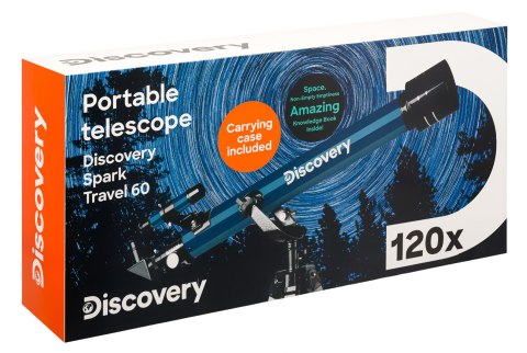 (ES) Teleskop Discovery Spark Travel 60 z książką