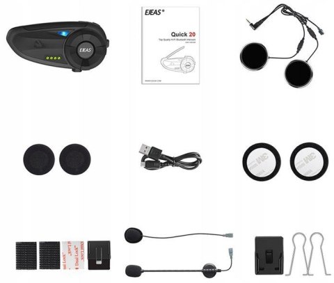 INTERKOM INTERCOM MOTOCYKLOWY Q20