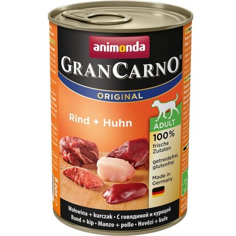 ANIMONDA Grancarno Adult smak: wołowina i kurczak 400g