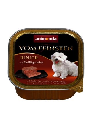 ANIMONDA Vom Feinsten Junior smak: wątróbka drobiowa 150g