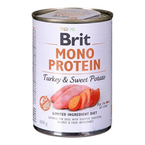 BRIT MONO PROTEIN indyk z batatem - 400g