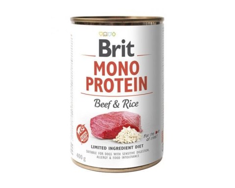 BRIT Mono Protein BEEF & RICE 400g