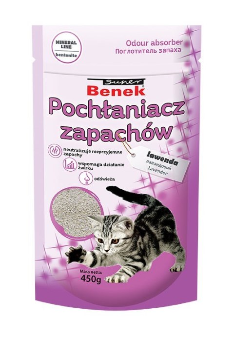 CERTECH Pochłaniacz zapachu Super Benek Lawenda