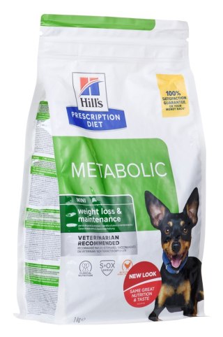 Hill'S PD Canine Metabolic Mini sucha dla psa 1kg